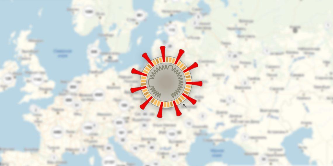 «Яндекс» представила онлайн-карту коронавируса