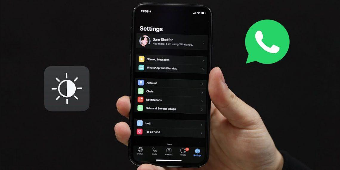 В WhatsApp для iOS и Android появилась тёмная тема