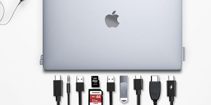 DGRule — минималистичная подставка-хаб для MacBook