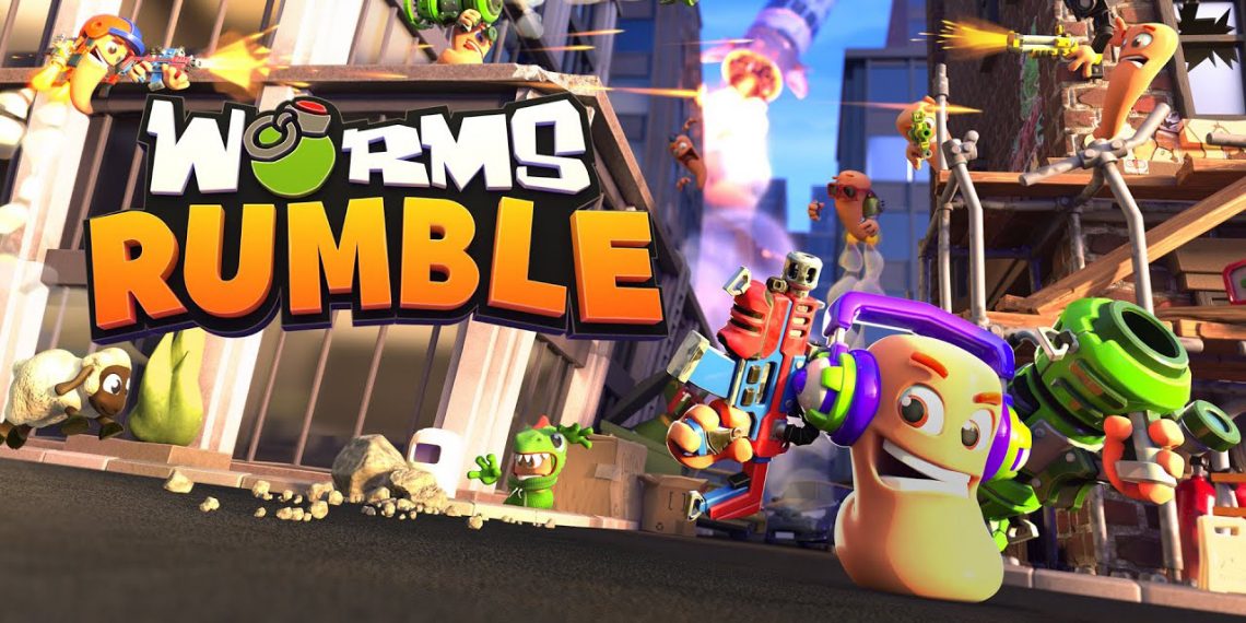 Анонсиована игра Worms Rumble с королевской битвой