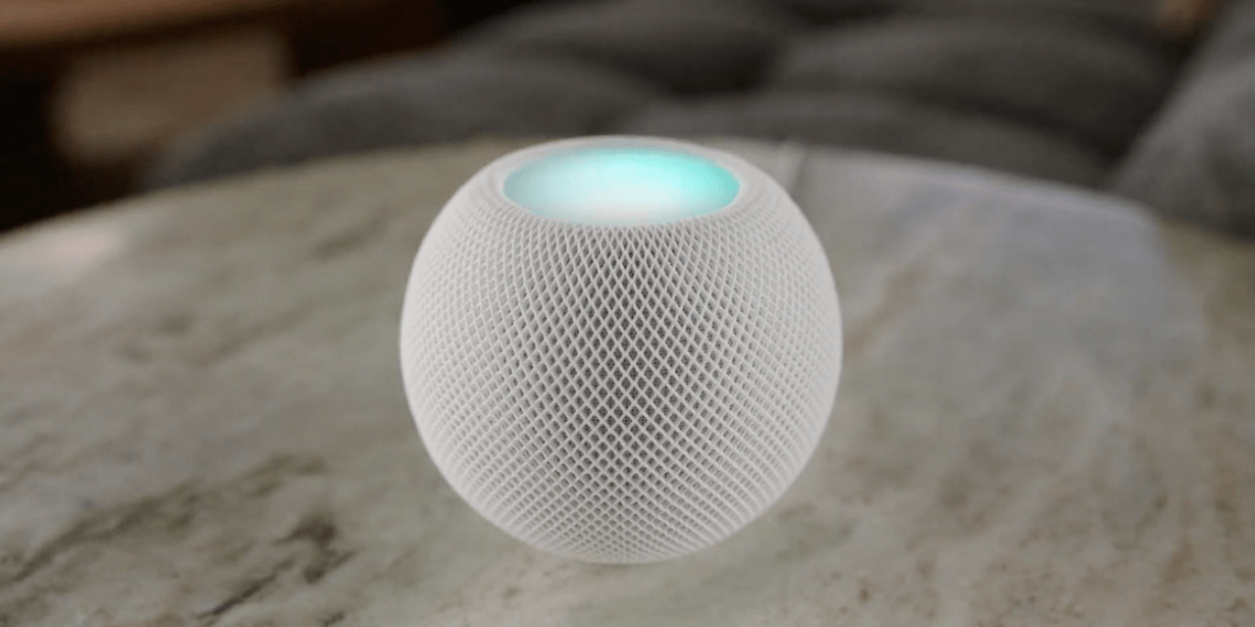 Apple представила умную колонку HomePod mini