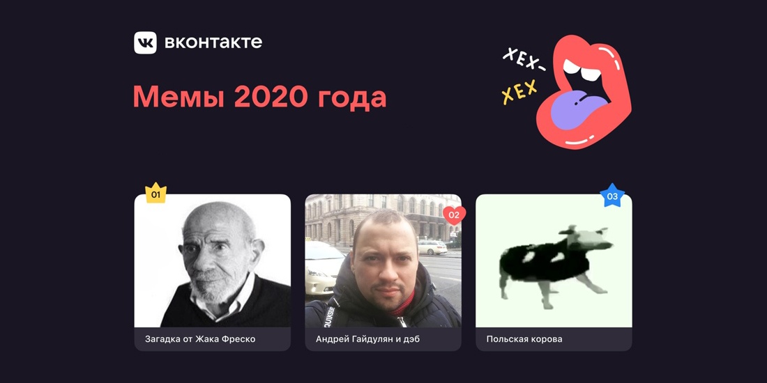 Во «ВКонтакте» выбрали главные мемы 2020 года