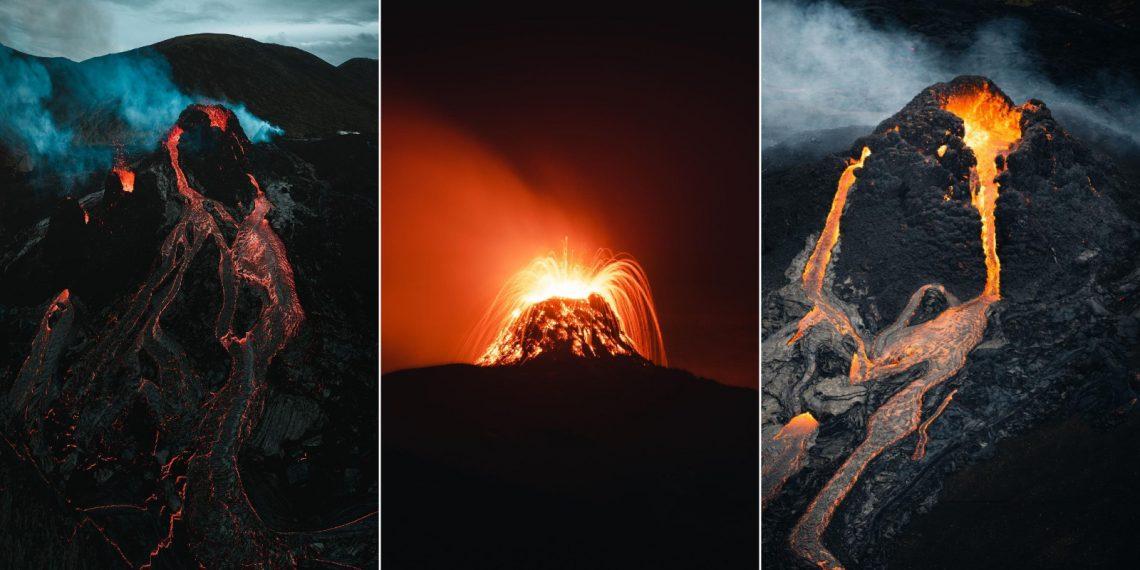 15 крутых фото извергающегося вулкана в Исландии