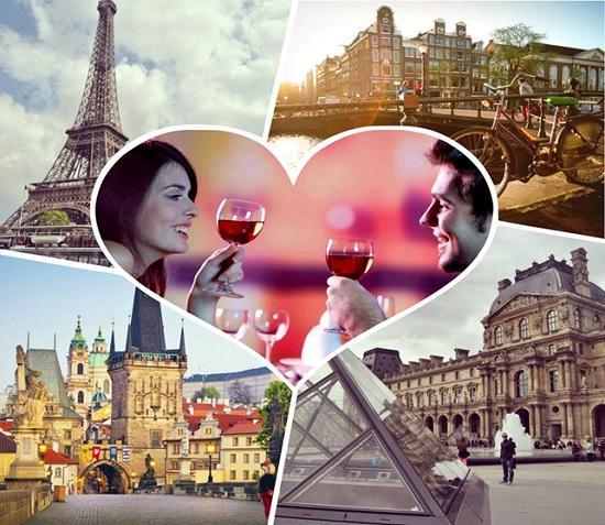 Какие города больше всего выбирают украинцы ко Дню Влюблённых?